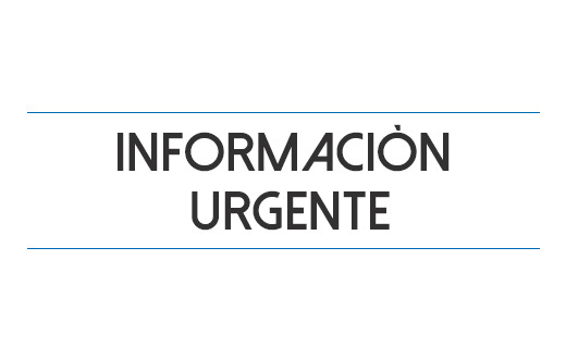 Imagen para comunicados urgentes